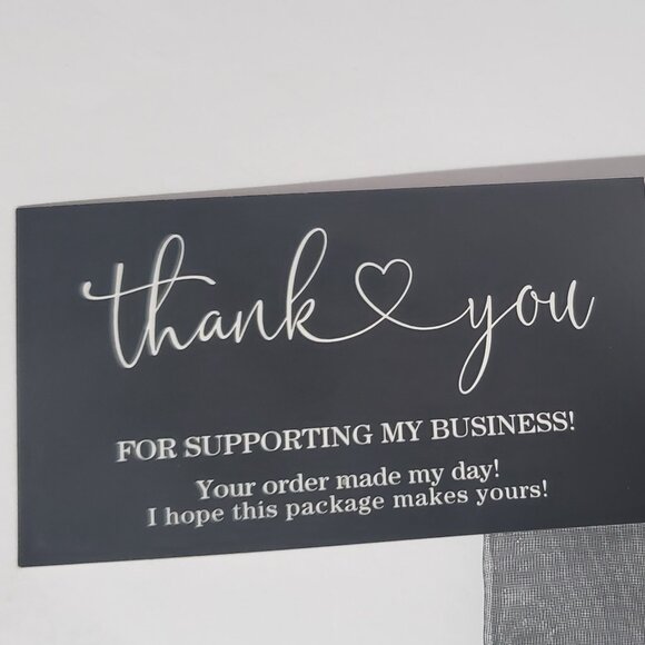 Handmade Leopard & Plaid Beaded Pen – Glam Black Ink Pen with Extra Refill - Picture 3 of 3